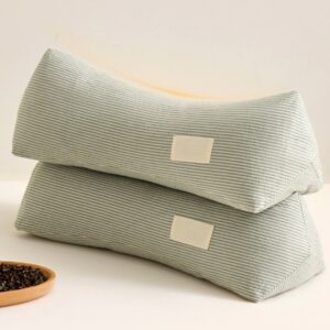 Washed Cotton Triangular Buckwheat Pillow