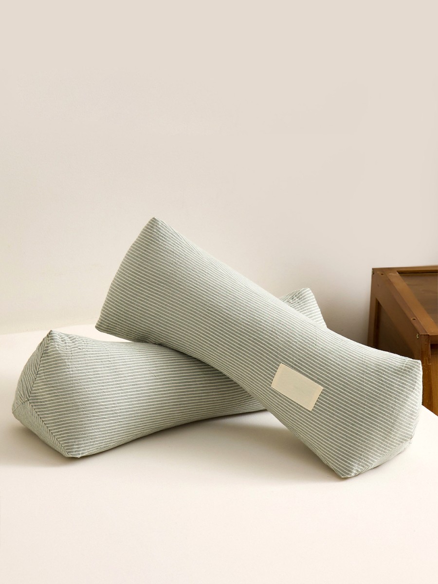 Washed Cotton Triangular Buckwheat Pillow - Image 2